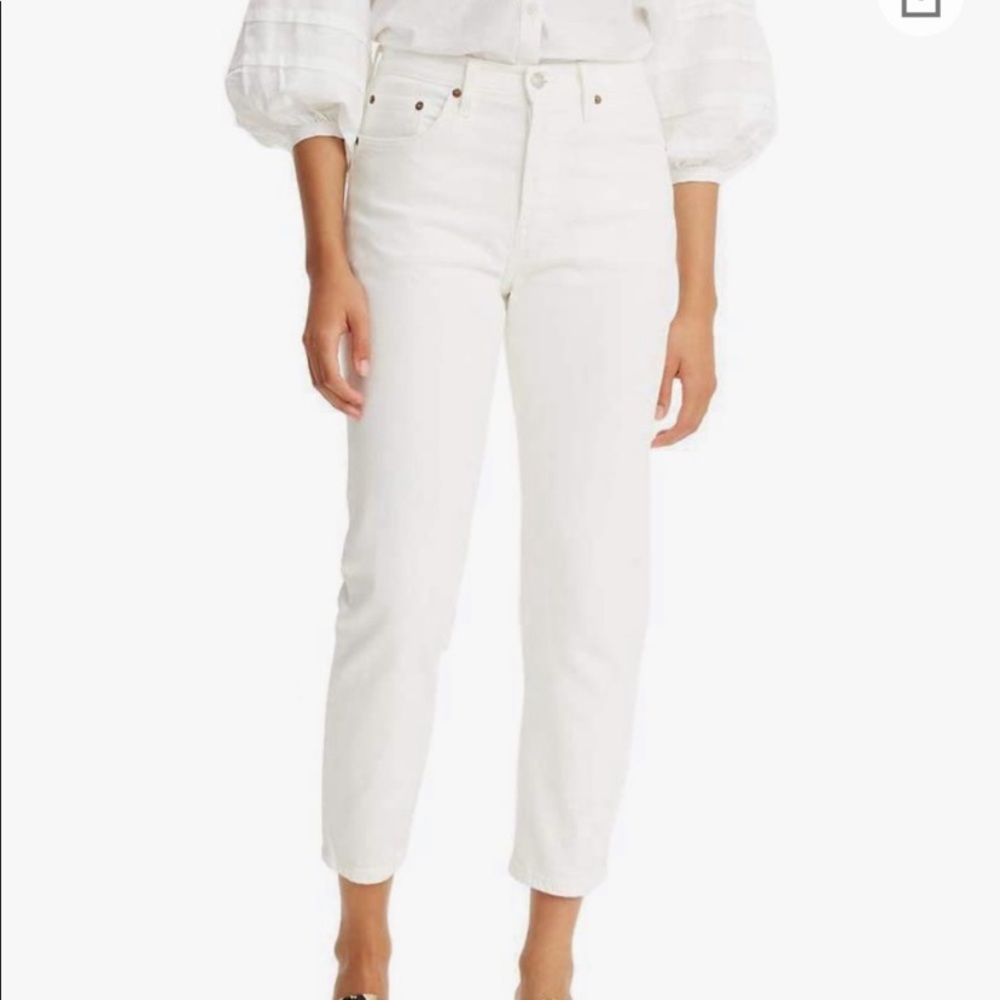 Merona White Crop Jeans Size 14